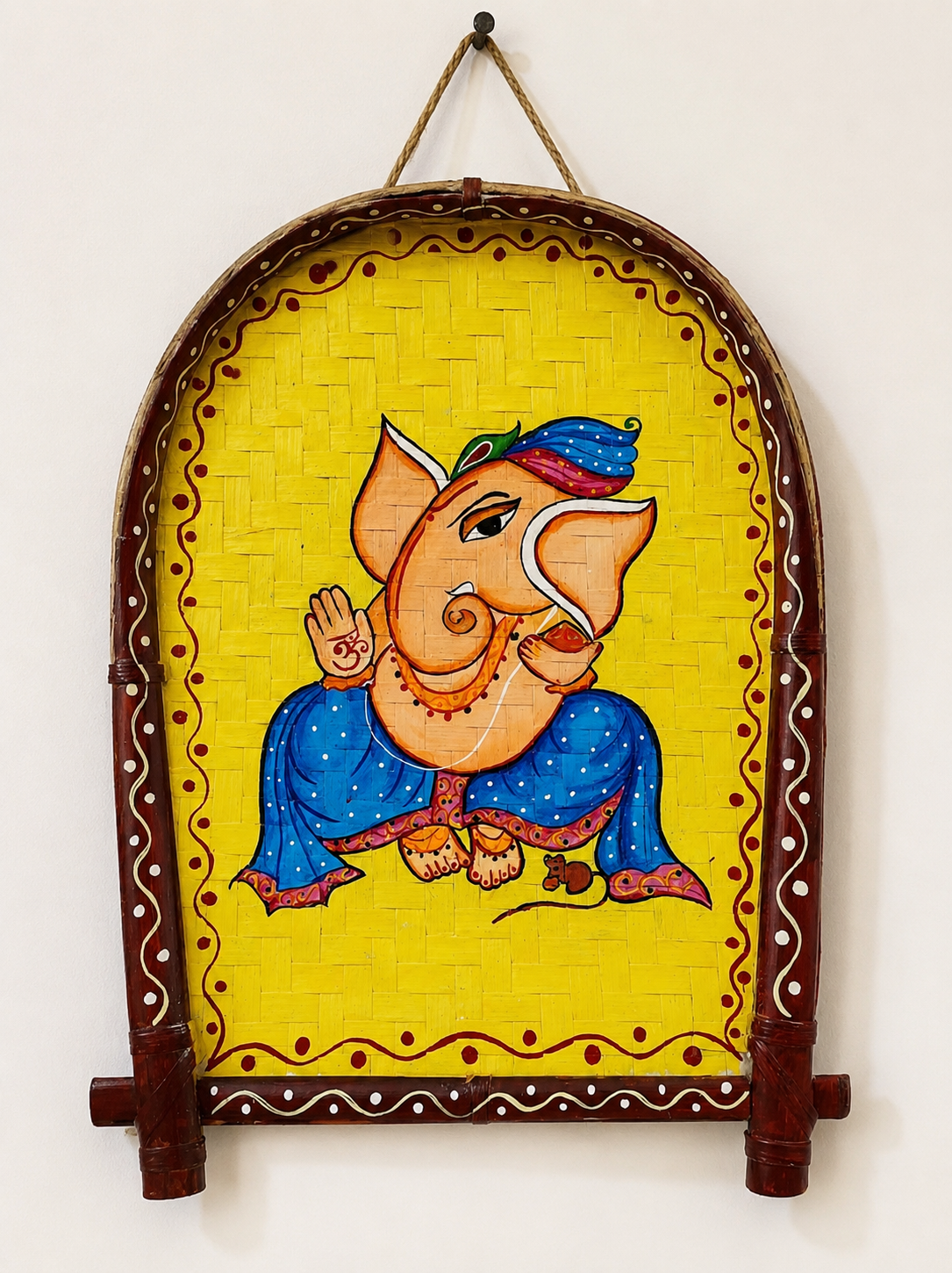 Hand Painted Ganesh Kulo Design